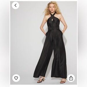 White House Black Market Black Jumpsuit